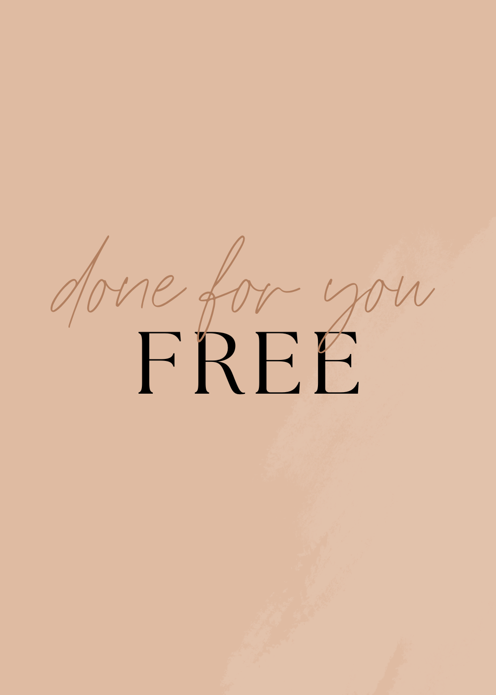 Free Done-For-You Digital Products