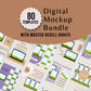 Digital Product Mockup Templates with MRR