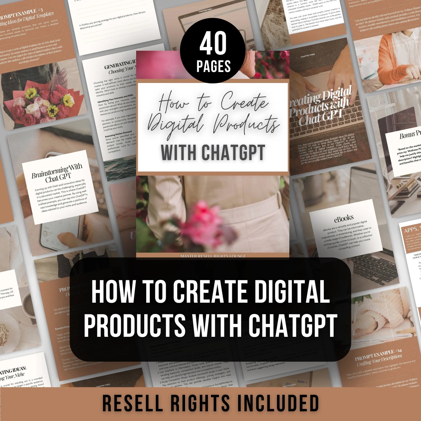 How to Create Digital Products with ChatGPT - PLR & MRR