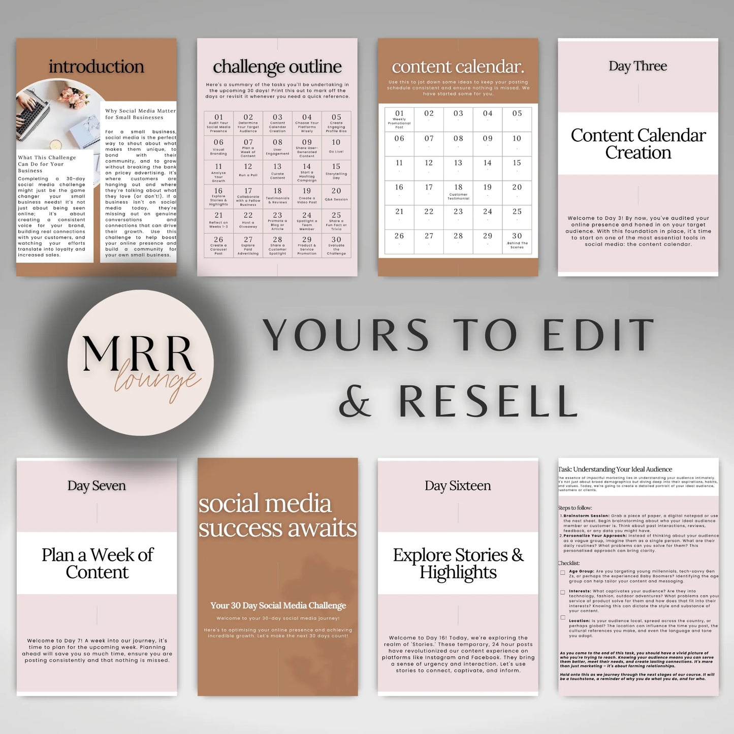 30 Day Social Media Challenge with MRR