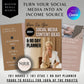 200+ Social Media Hooks, CTAs & 90 Day Planner with MRR