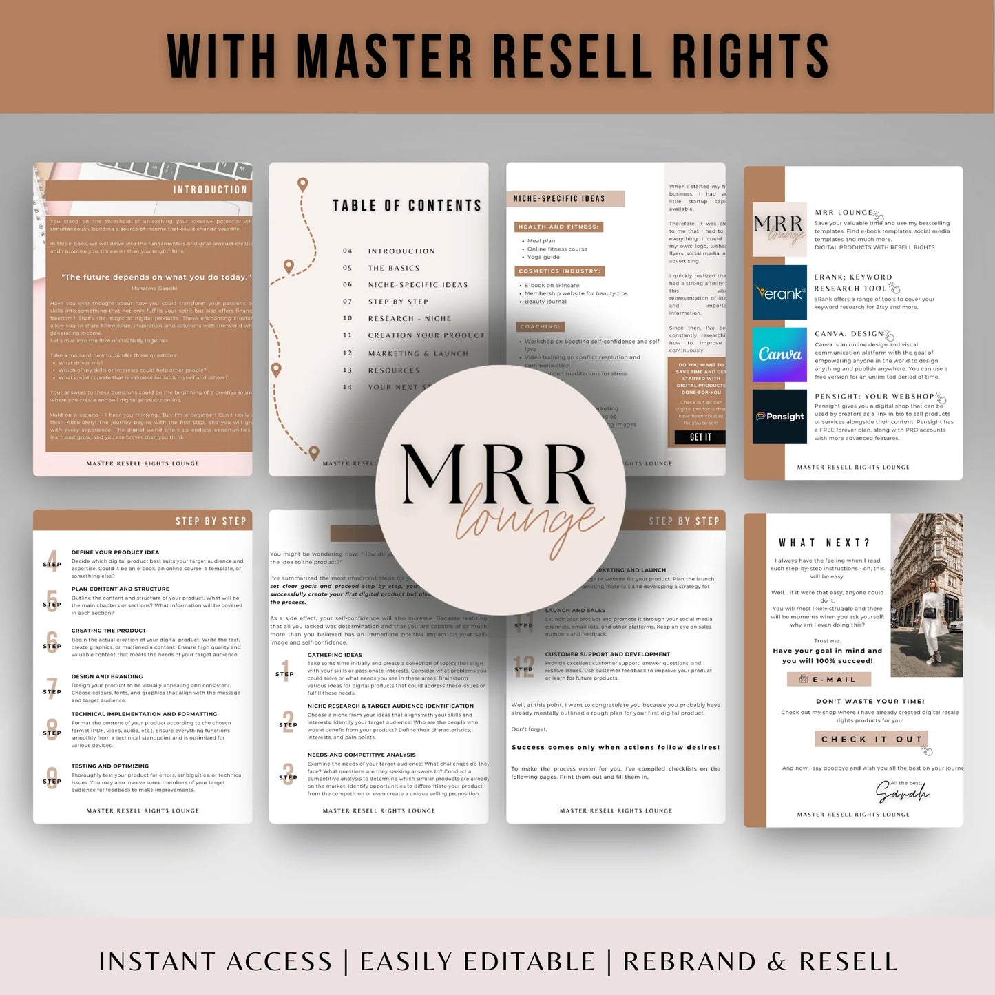 The Quick Start Guide to Creating & Selling Digital Products with MRR