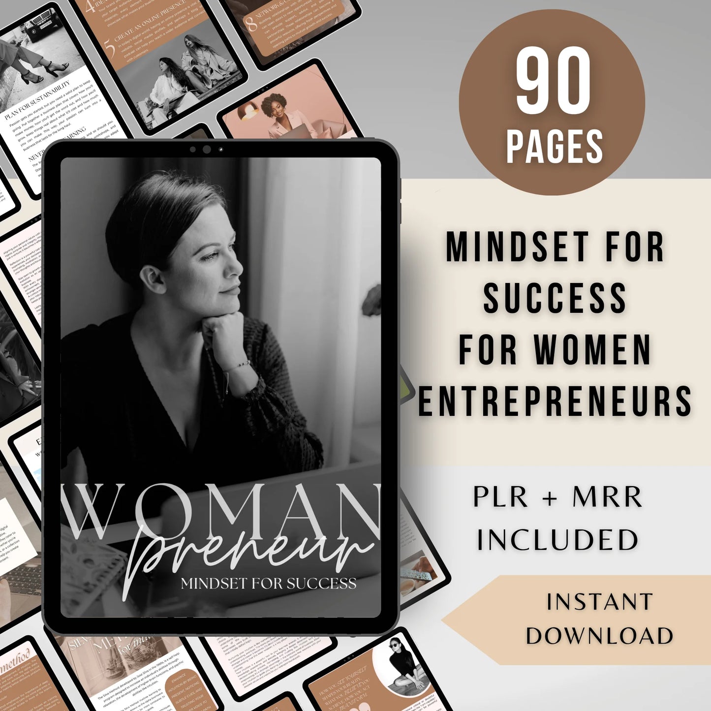 Womanpreneur Mindset for Success - PLR + MRR