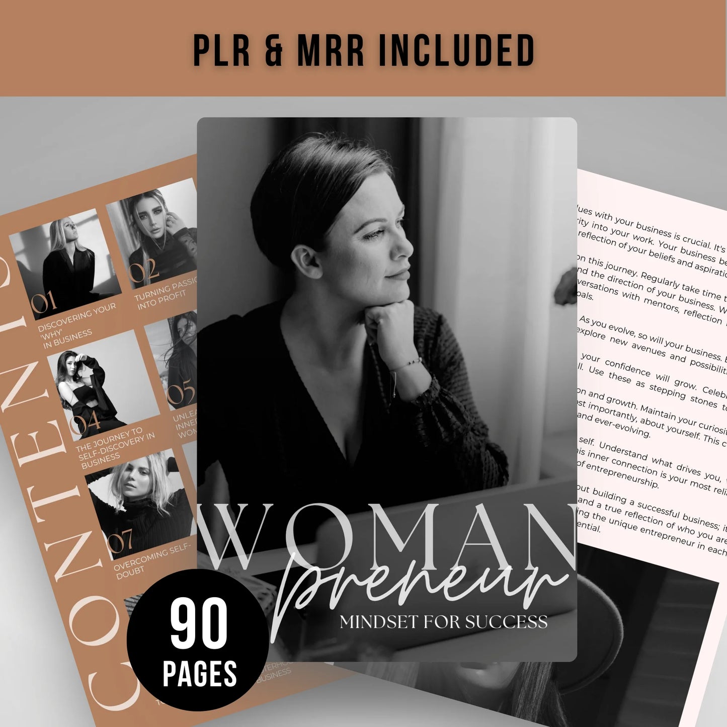 Womanpreneur Mindset for Success - PLR + MRR